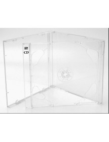 BOITIER 2CD PLAT MONTAGE CRISTAL